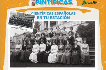 Inauguración de la exposición ‘PINTIFICAS: Científicas españolas en tu estación’