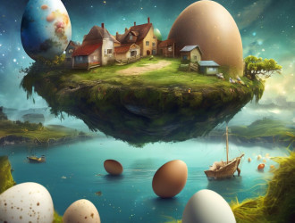798563 islands universe stars eggs and hens.  xl 1024 v1 0